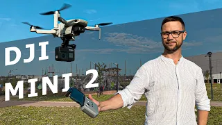 ЛУЧШИЙ Квадрокоптер DJI Mini 2 с Go Pro 8 СТОИТ СВОИХ ДЕНЕГ? ОБЗОР ПОСЛЕ Xiaomi Fimi X8 mini 🤔