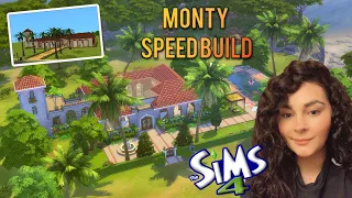 THE SIMS 4 - (REBUILDING VERONAVILLE) MONTY FAMILY HOME SPEEDBUILD