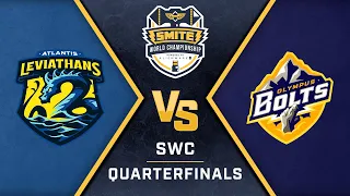 SMITE World Championship Season 8: Quarterfinals ATLANTIS LEVIATHANS VS OLYMPUS BOLT