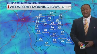 Tuesday Night Forecast 6 PM 12-17-19