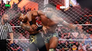 Steel Cage Match: Carmelo Hayes vs. Trick Williams - NXT April 16, 2024