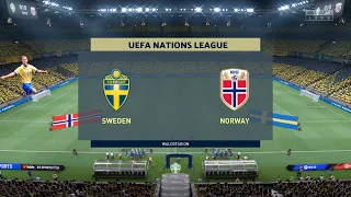 ⚽ Sweden vs Norway ⚽ | UEFA Nations League (05/06/2022) | Fifa 22