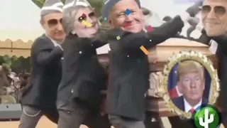 Farewell President Donald Trump.  Trump Coffin Dance.