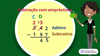 Subtração com empréstimo