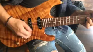 Suhr Koa custom standard - Bruno Super 100 clean sound