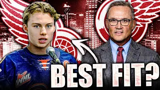 RED WINGS: THE "BEST FIT" FOR CONNOR BEDARD? Top NHL Prospects 2023 Entry Draft News & Rumours Today