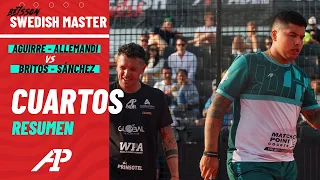 Highlights TOLITO AGUIRRE - TITO ALLEMANDI vs BRITOS - SANCHEZ | CUARTOS | Betsson Swedish Master