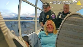 Drunk Lady's INSANE Airport Meltdown