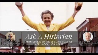 Ask A Historian: An Interview on the Life and Times of Hazel McCallion