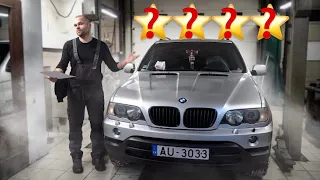 Старая, ДОБРАЯ школа. На оценке BMW E53!