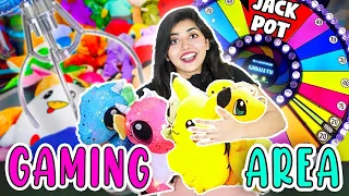 Living In GAMING PLACE for 24 HOURS!!!|*JackPot*🤑💰| Ramya Vasudev