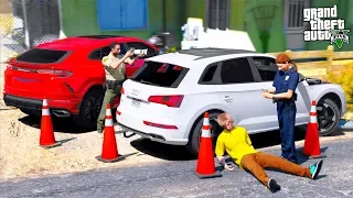 РЕАЛЬНАЯ ЖИЗНЬ В GTA 5 - ГАРВИН ПОПАЛ В АВАРИЮ НА AUDI Q5! СПАС БРАТА ПОСЛЕ ДТП! 🌊ВОТЕР