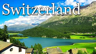 Switzerland(سويسرا ) in 4K (ULTRA HD HDR) Scenic Relaxation Film With Calming Music(60 FPS)
