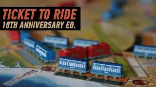 Геймплей #108 - Ticket to Ride (10th Anniversary Edition)