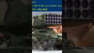 Tank TOS 1 Buratino Sistem Peluncur Bom ledakan
