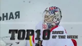 KHL Top 10 Saves of Week 2