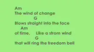 Scorpions_chords+lyrics_Wind of change