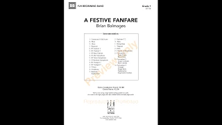 A Festive Fanfare - Brian Balmages