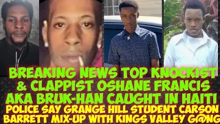 It's Alleged That The Infamous Oshane Francis aka Bruk-Han Was Caught/ Cops Say Carson Mixup In G@NG