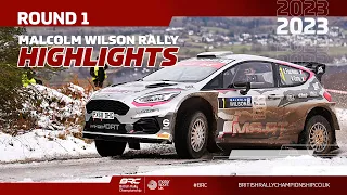 Malcolm Wilson Rally Highlights | Fourmaux's frenzy in the Lakes! I 2023 British Rally Championship