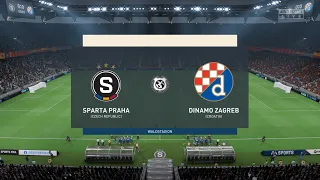 SPARTA PRAGUE vs GNK DINAMO ZAGREB I EUROPA LEAGUE I 31.08.2023 I FIFA 23 I SIMULATION