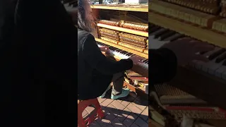 Street piano in Kiev, self composed by the amazing Kyrylo Kostukovskyi