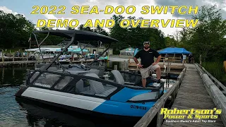 2022 SEA-DOO SWITCH PONTOON DEMO AND OVERVIEW!