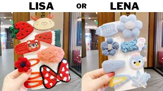LISA OR LENA 💖✨ [hair accessories] 🎀 which one do you like? 💝 #1