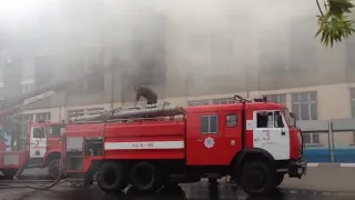 Пожар на рынке, Петропавловск