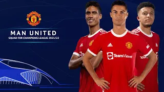 Manchester United Squad for Champions League 2021/22 | Group Stage