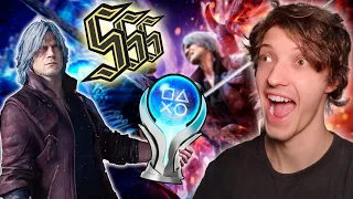 A DESAFIADORA e INCRÍVEL PLATINA do DEVIL MAY CRY 5  - REVI PLATINA