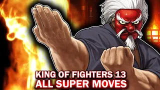 KING OF FIGHTERS 13 ALL NEO MAX SUPER MOVES KOF13 ULTIMATE ATTACKS