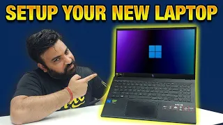 After Buying New Laptop | Step By Step Setup | Check & Update