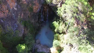 Cascadas del Batan-Bogarra-Drone 4K