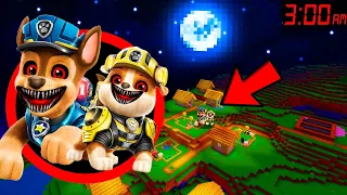 Si ves a Chase.exe y Rubble.exe de Paw Patrol en Minecraft, ¡Pide Ayuda! 😱 | Paw Patrol en español