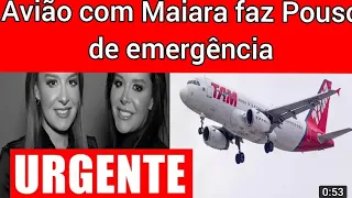 Perigo! Avião com cantora Maiara Faz pouso de emergência #maiara #aviao #incidente #maiaramaraisa