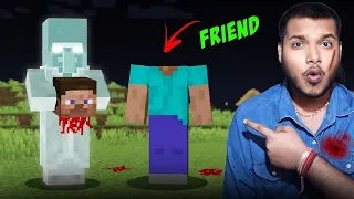 Minecraft I Scared My Friend With This Scary Villager !