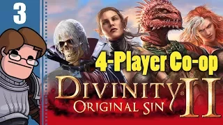 Let's Play Divinity: Original Sin 2 Four Player Co-op Part 3 - Shipwrecked
