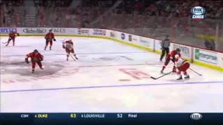 Unreal diving save by Khudobin @ Senators