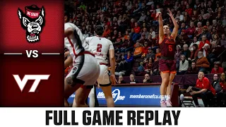 NC State vs. Virginia Tech Full Game Replay | 2023-24 ACC Women’s Basketball