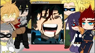 Pro Heroes react to Deku  - s6 - manga | Gacha Club | Compilation | Read Des