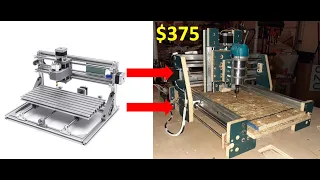 3018 CNC - The only upgrade you will ever need - Cutting aluminum is just like butter