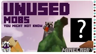 Unused Secret Mobs in Minecraft