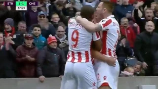 Stoke City vs Chelsea 18/3/17 EPL Highlights-Goals