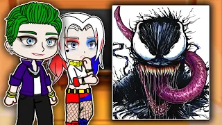 Suicide Squad React To Venom | Eddie Brock | Gacha react