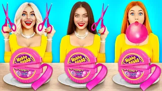 No Hands vs One Hand vs Two Hands Eating Challenge | Funny Moments with Food by RATATA BOOM