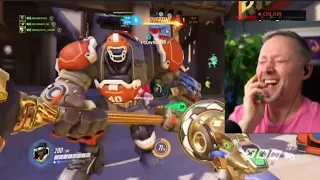 Wrong guy gets kicked! [Overwatch Trolling]