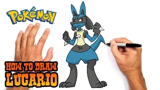 How to Draw Pokemon | Lucario