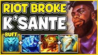 K'SANTE IS BREAKING LEAGUE OF LEGENDS! WHY DID RIOT BUFF HIM? (60% WIN RATE)
