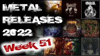 Metal & Hard Rock releases 2022 - Week 51 (19th - 25th December)  - Metal albums 2022